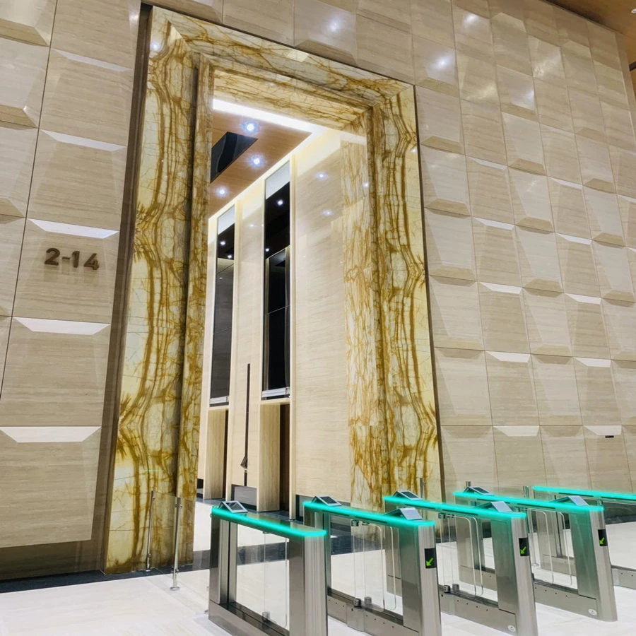 Roman travertine exotic wall Roman travertine exotic wall